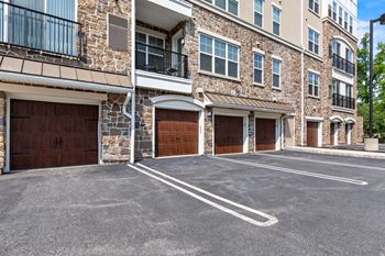 Attached Garages at Heights at Glen Mills Apartments in Glen Mills, PA 19342
